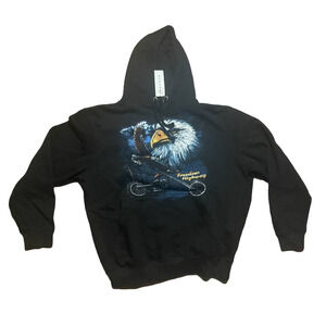 NWT Pacsun Freedom Highway Hoodie Small